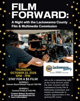 Film Forward: A Night with the Lackawanna Film & Multimedia Commission